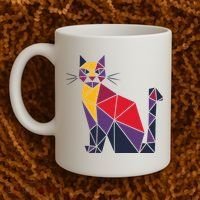 Kamala Harris Quilted 2024 Cat Lady Coffee Mug thumb 2