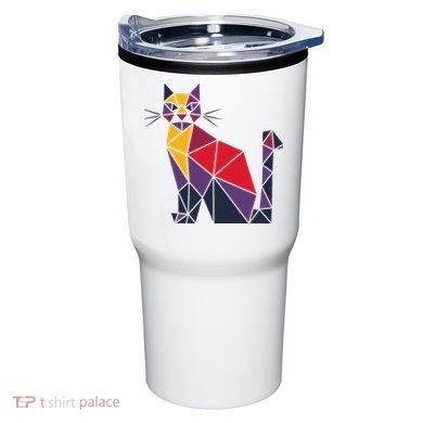 Kamala Harris Quilted 2024 Cat Lady Tumbler