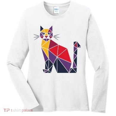 Kamala Harris Quilted 2024 Cat Lady Women's Long Sleeve Shirt