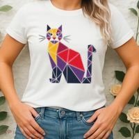 Kamala Harris Quilted 2024 Cat Lady Women's T-Shirt thumb 2