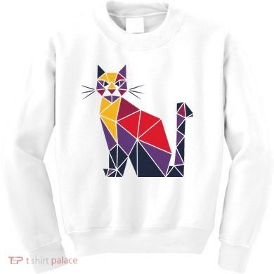 Kamala Harris Quilted 2024 Cat Lady Kids Sweatshirt