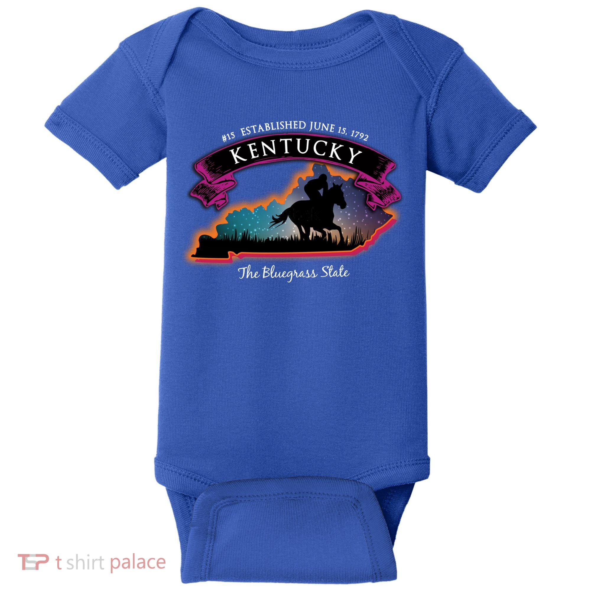 Kentucky Horse Racing Souvenir Great Gift Baby Bodysuit