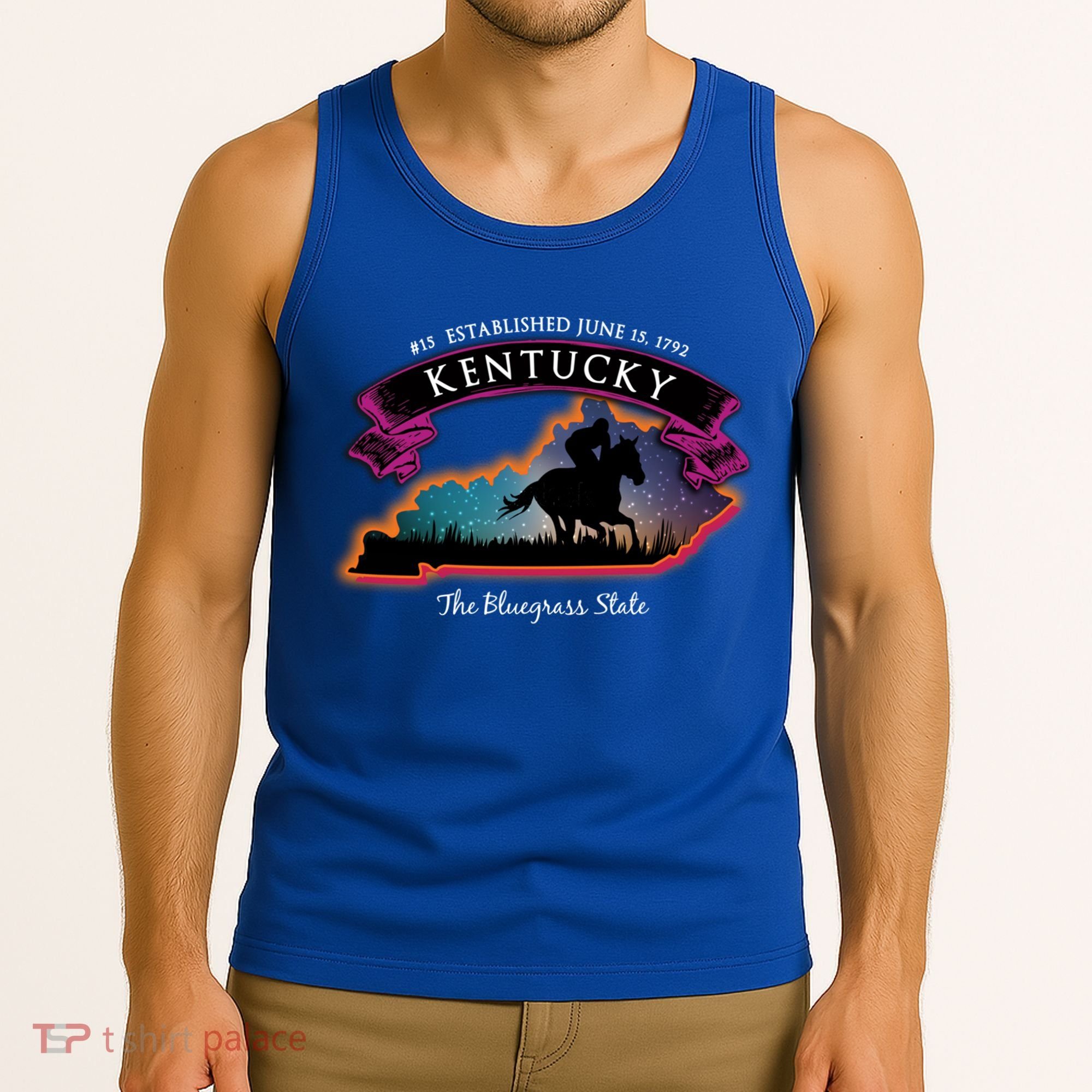 Kentucky Horse Racing Souvenir Great Gift Tank Top