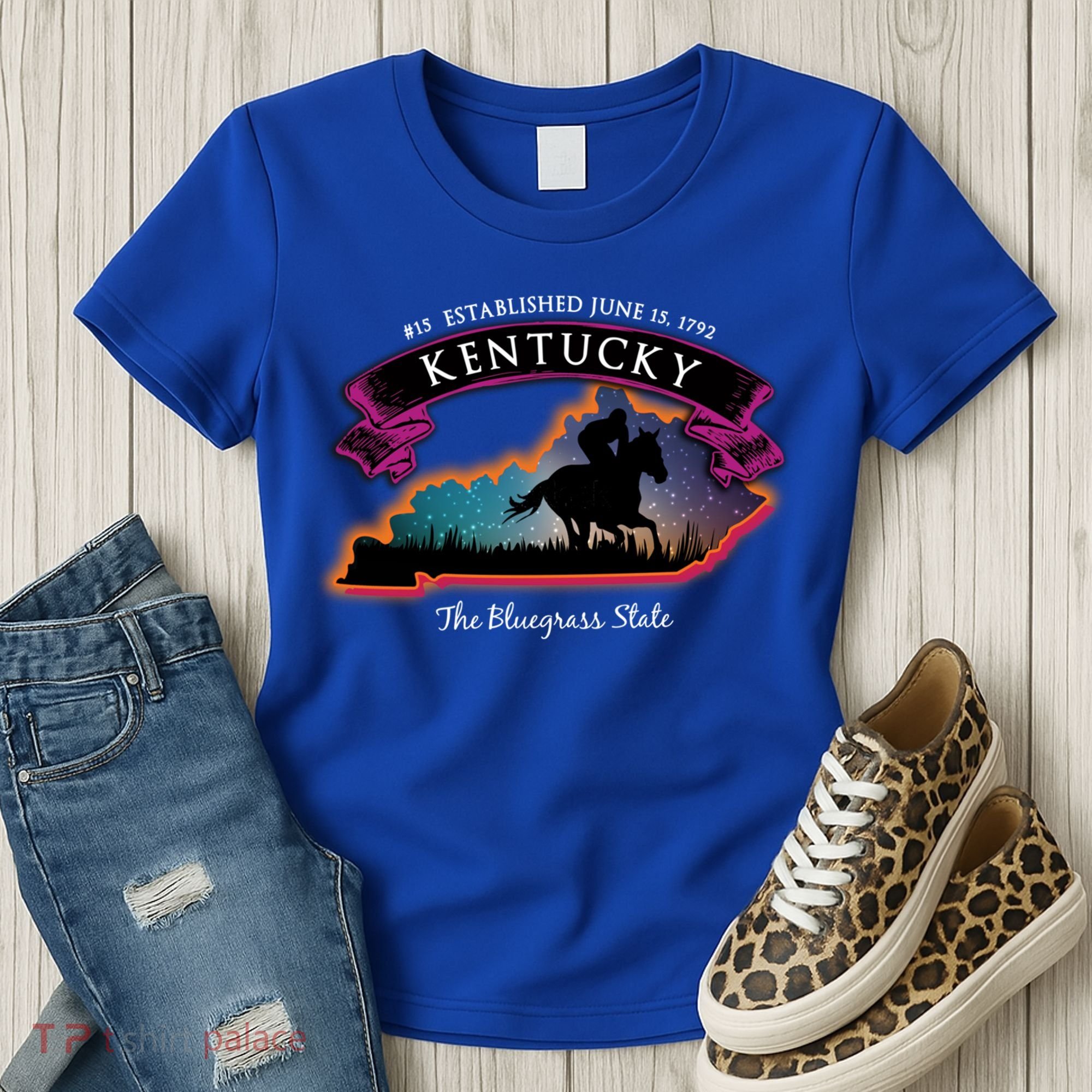 Kentucky Horse Racing Souvenir Great Gift Women's T-Shirt