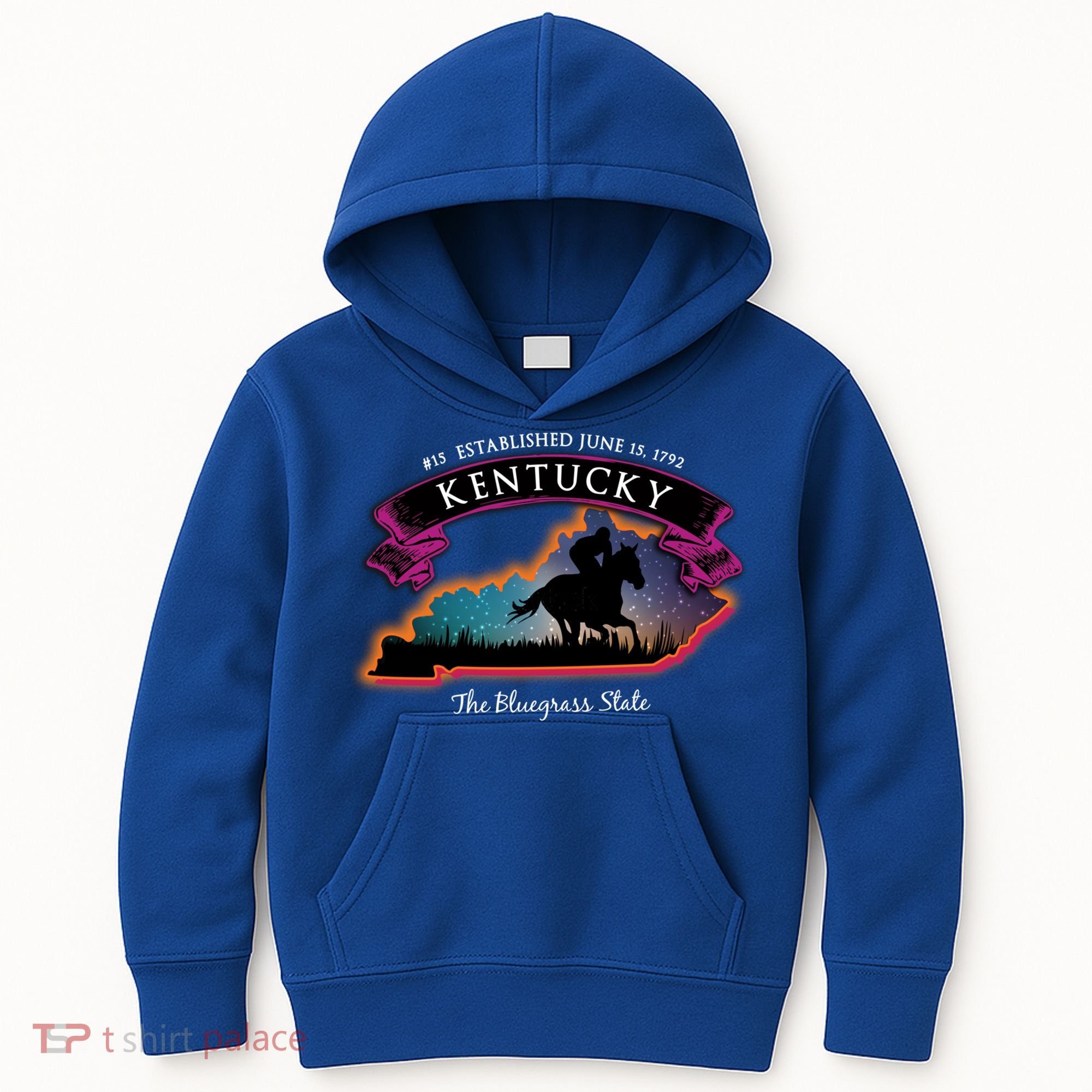 Kentucky Horse Racing Souvenir Great Gift Kids Hoodie