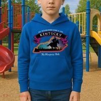 Kentucky Horse Racing Souvenir Great Gift Kids Hoodie thumb 2
