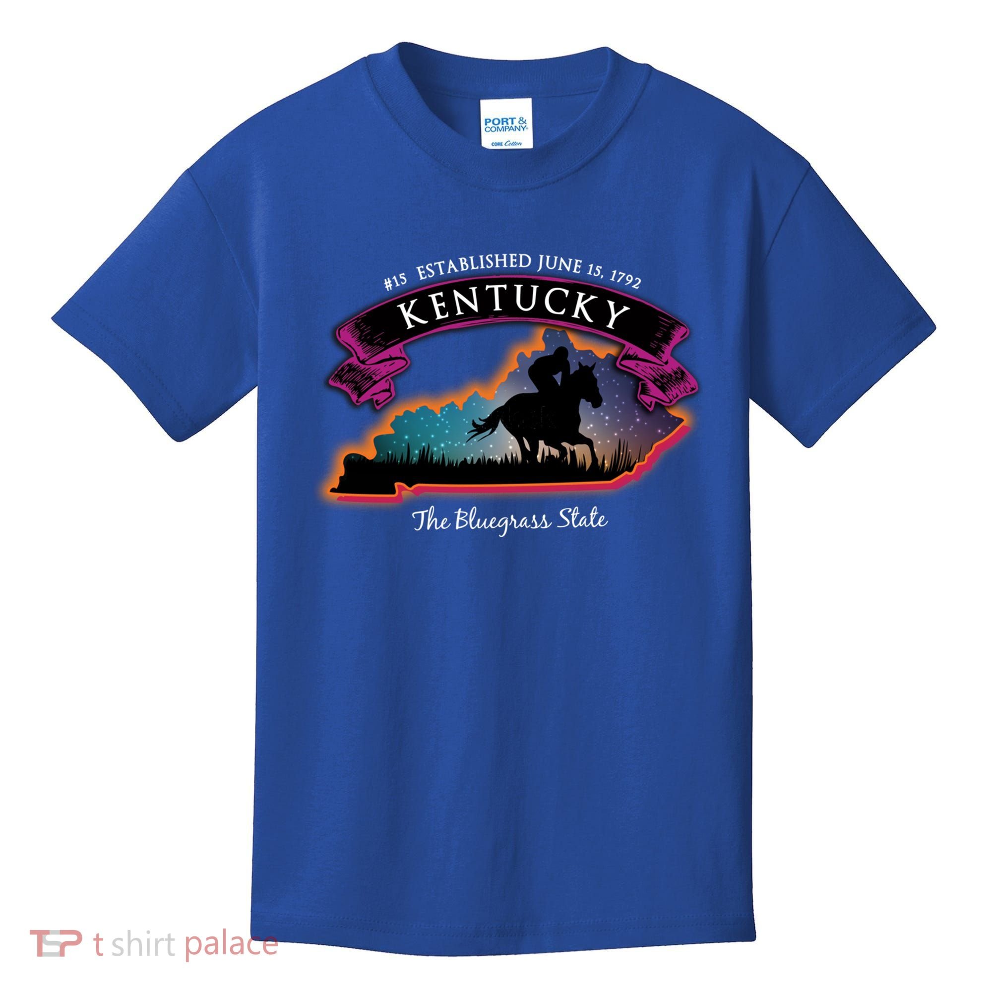 Kentucky Horse Racing Souvenir Great Gift Kids T-Shirt