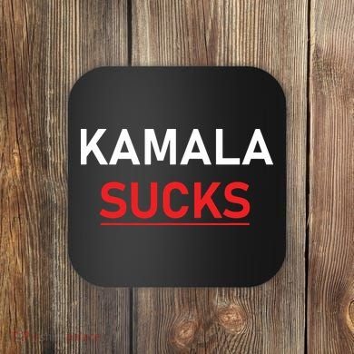 Kamala Harris Sucks Coaster