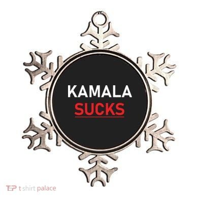 Kamala Harris Sucks Ornament