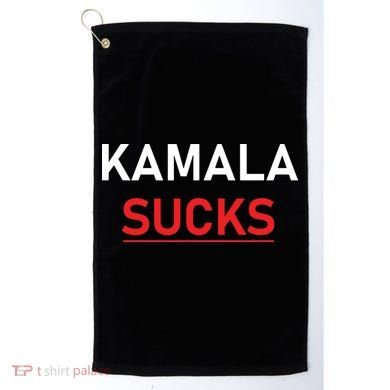 Kamala Harris Sucks Golf Towel