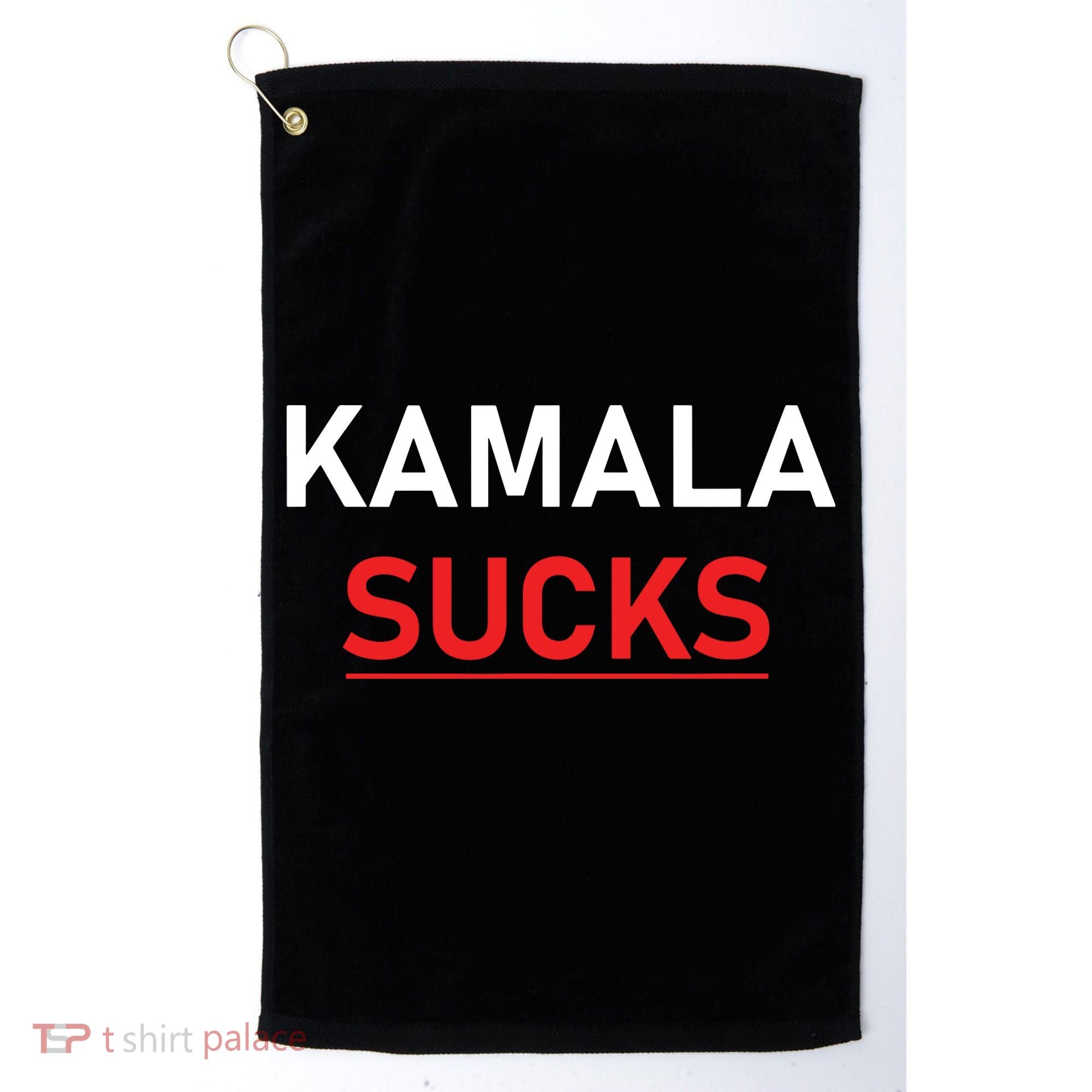Kamala Harris Sucks Golf Towel