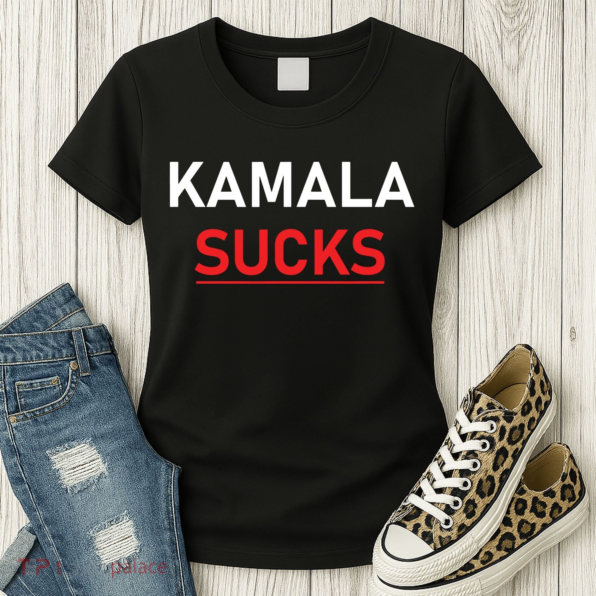 Kamala Harris Sucks Women's T-Shirt