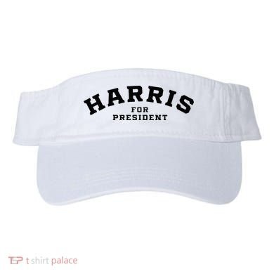 Kamala Harris Simple Curved Type Kamala Harris For President Visor