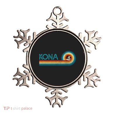 Kona Hawaii Surf Vintage Beach Surfer Surfing Gift Ornament