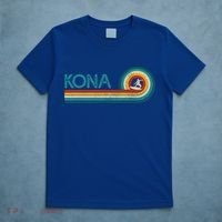 Kona Hawaii Surf Vintage Beach Surfer Surfing Gift T-Shirt thumb 5