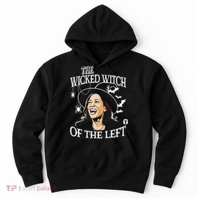 Kamala Harris The Wicked Witch Of The Left Halloween Hoodie