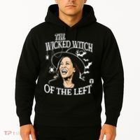 Kamala Harris The Wicked Witch Of The Left Halloween Hoodie thumb 2