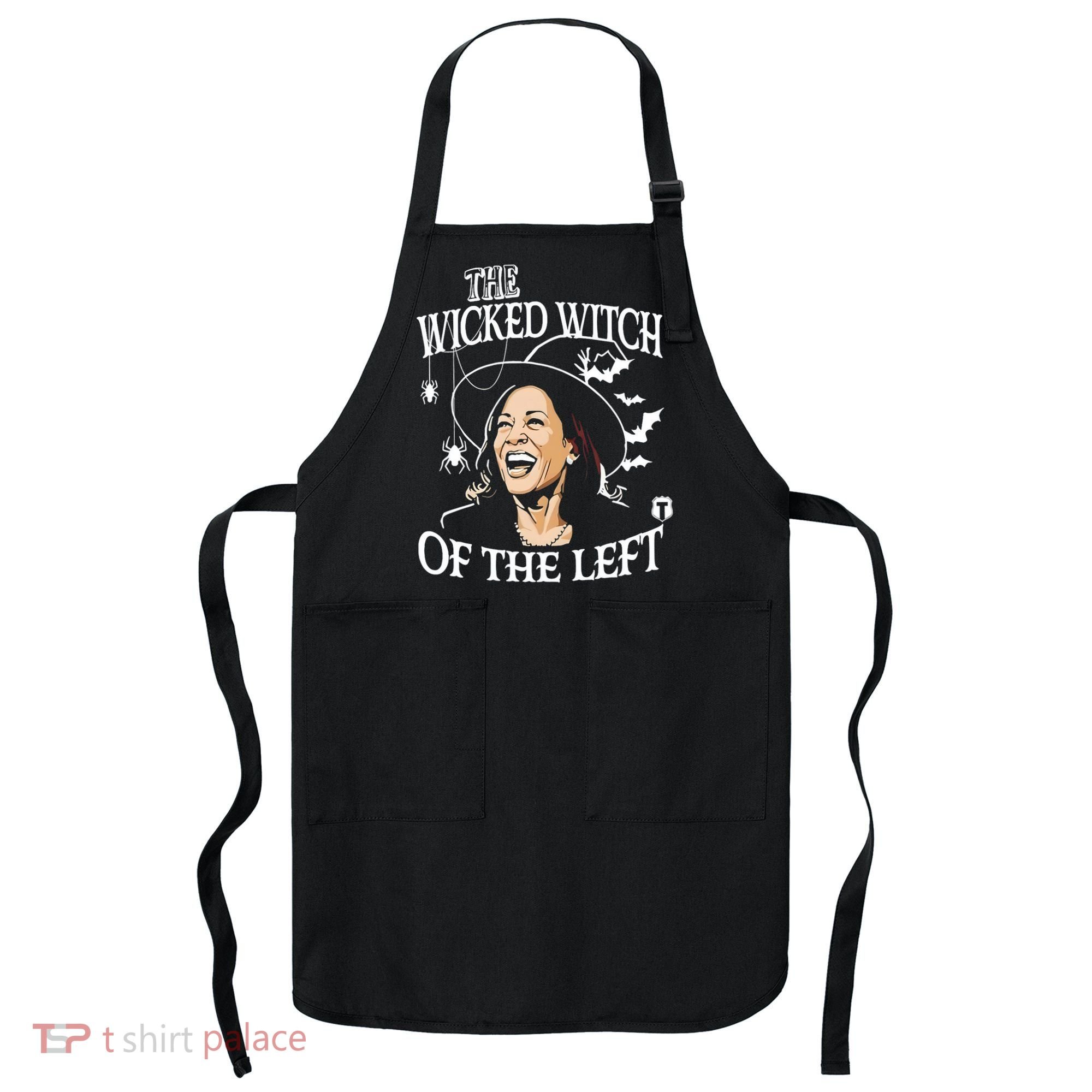 Kamala Harris The Wicked Witch Of The Left Halloween Apron