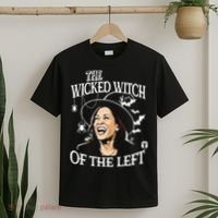 Kamala Harris The Wicked Witch Of The Left Halloween T-Shirt thumb 2