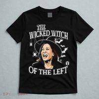 Kamala Harris The Wicked Witch Of The Left Halloween T-Shirt thumb 5