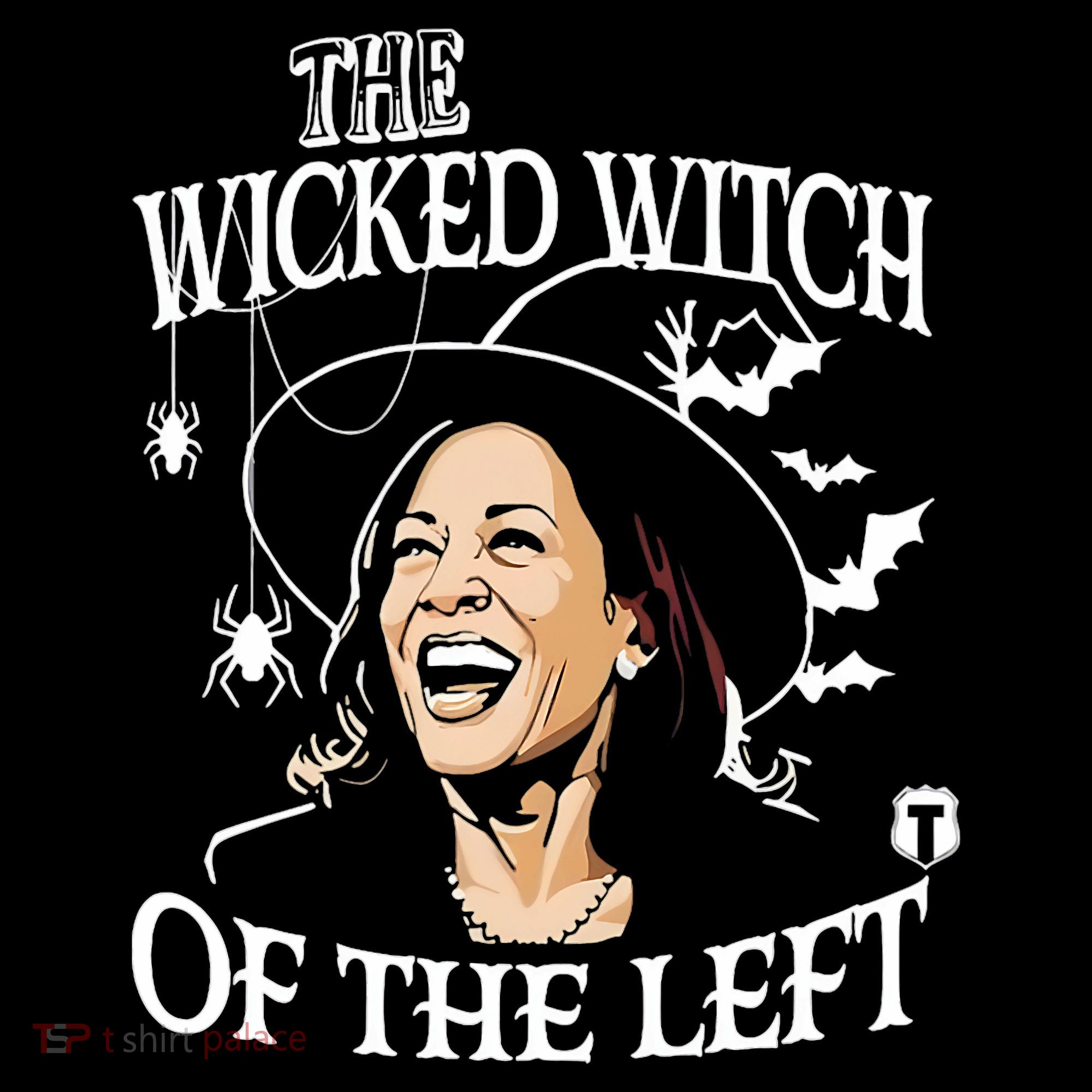Kamala Harris The Wicked Witch Of The Left Halloween Women's Hoodie