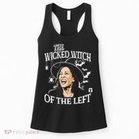 Kamala Harris The Wicked Witch Of The Left Halloween Women's Tank Top thumb 0