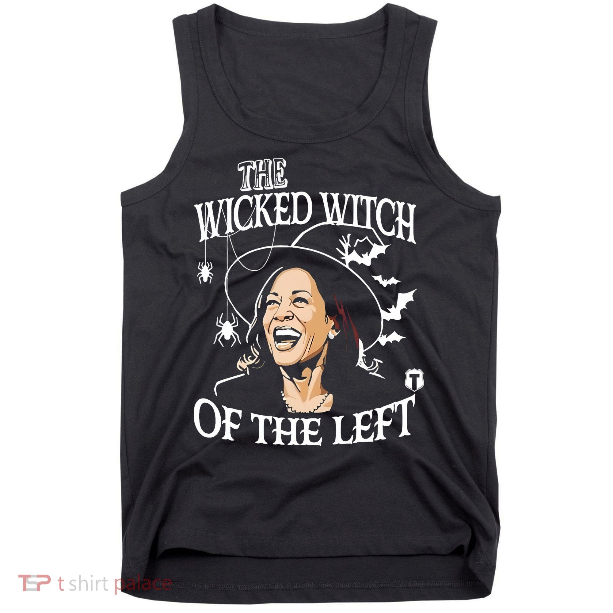 Kamala Harris The Wicked Witch Of The Left Halloween Tank Top