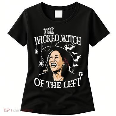 Kamala Harris The Wicked Witch Of The Left Halloween Women's T-Shirt
