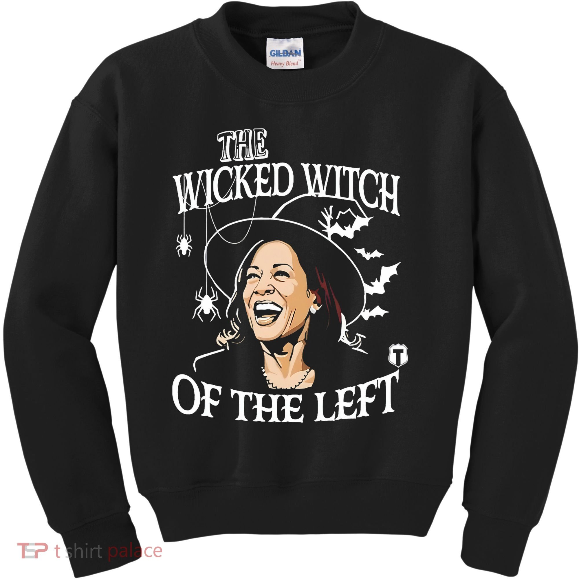 Kamala Harris The Wicked Witch Of The Left Halloween Kids Sweatshirt