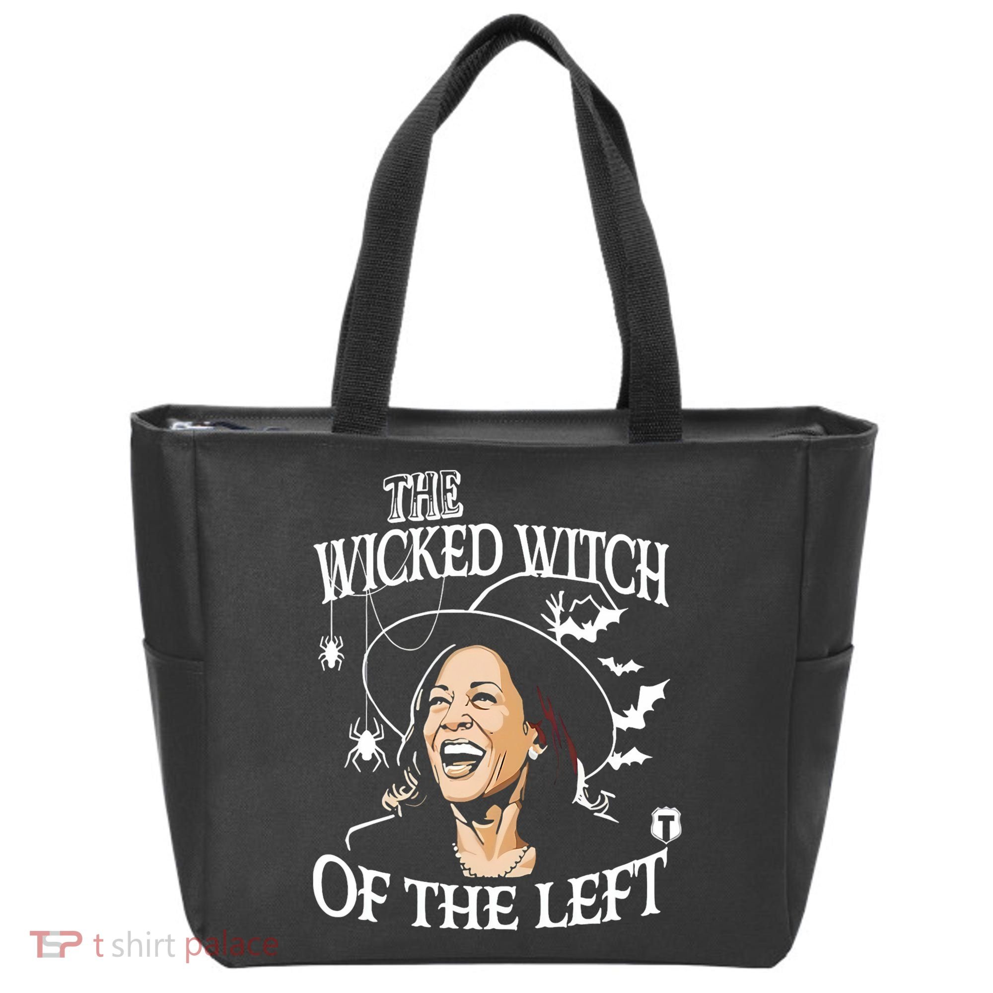 Kamala Harris The Wicked Witch Of The Left Halloween Tote Bag