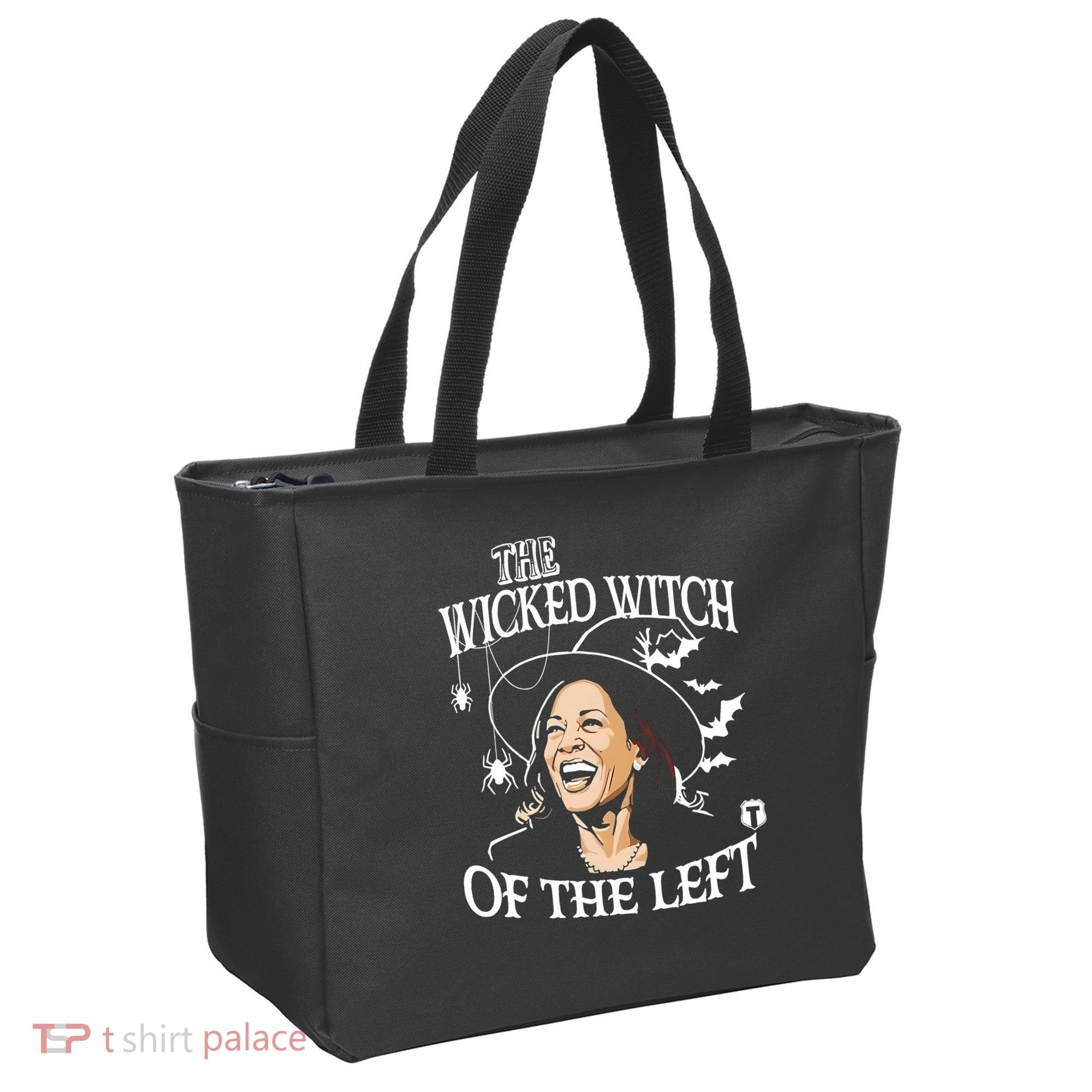 Kamala Harris The Wicked Witch Of The Left Halloween Tote Bag