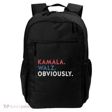 Kamala Harris Tim Walz Obviously 2024 Election Backpack
