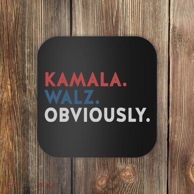 Kamala Harris Tim Walz Obviously 2024 Election Coaster