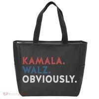 Kamala Harris Tim Walz Obviously 2024 Election Tote Bag thumb 0