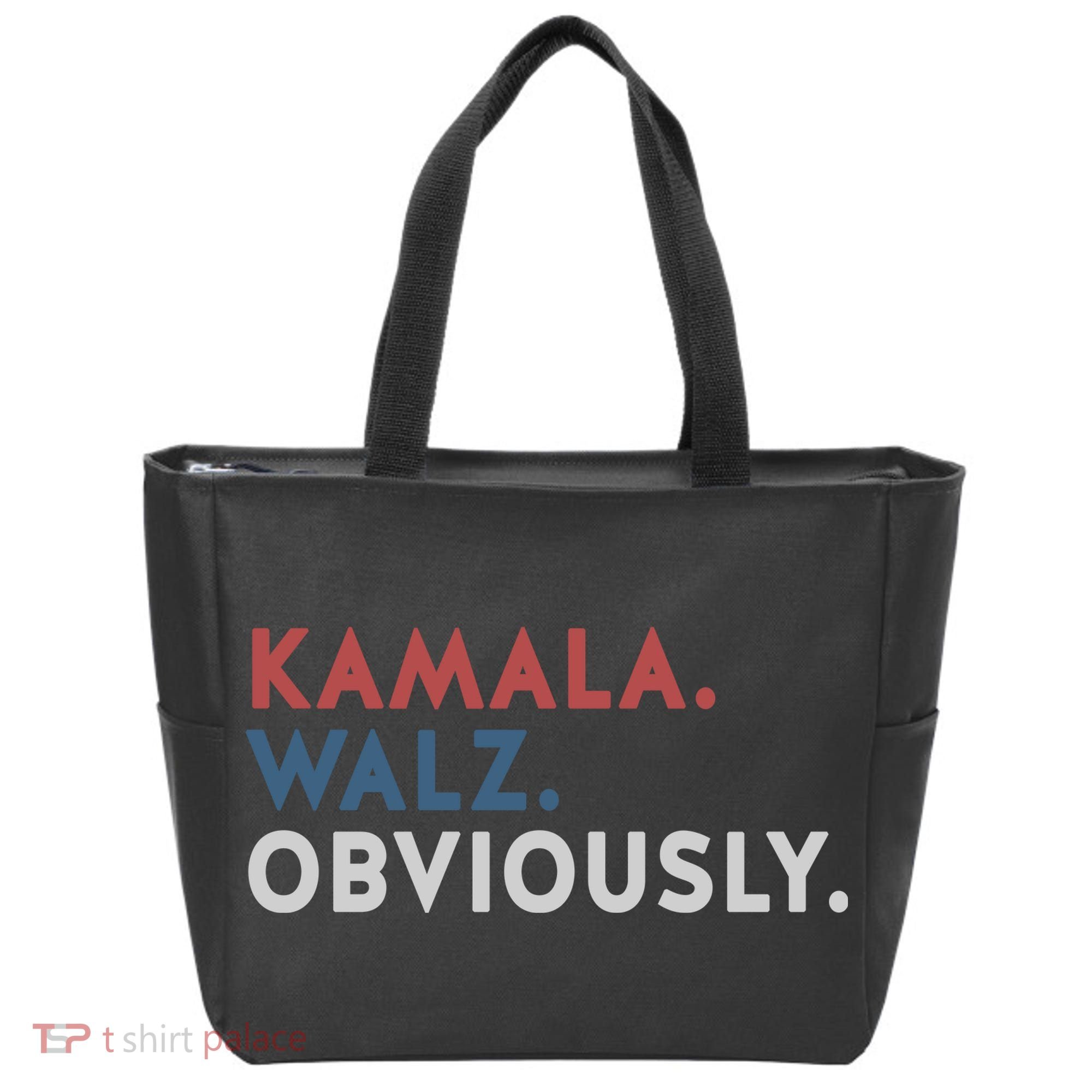Kamala Harris Tim Walz Obviously 2024 Election Tote Bag