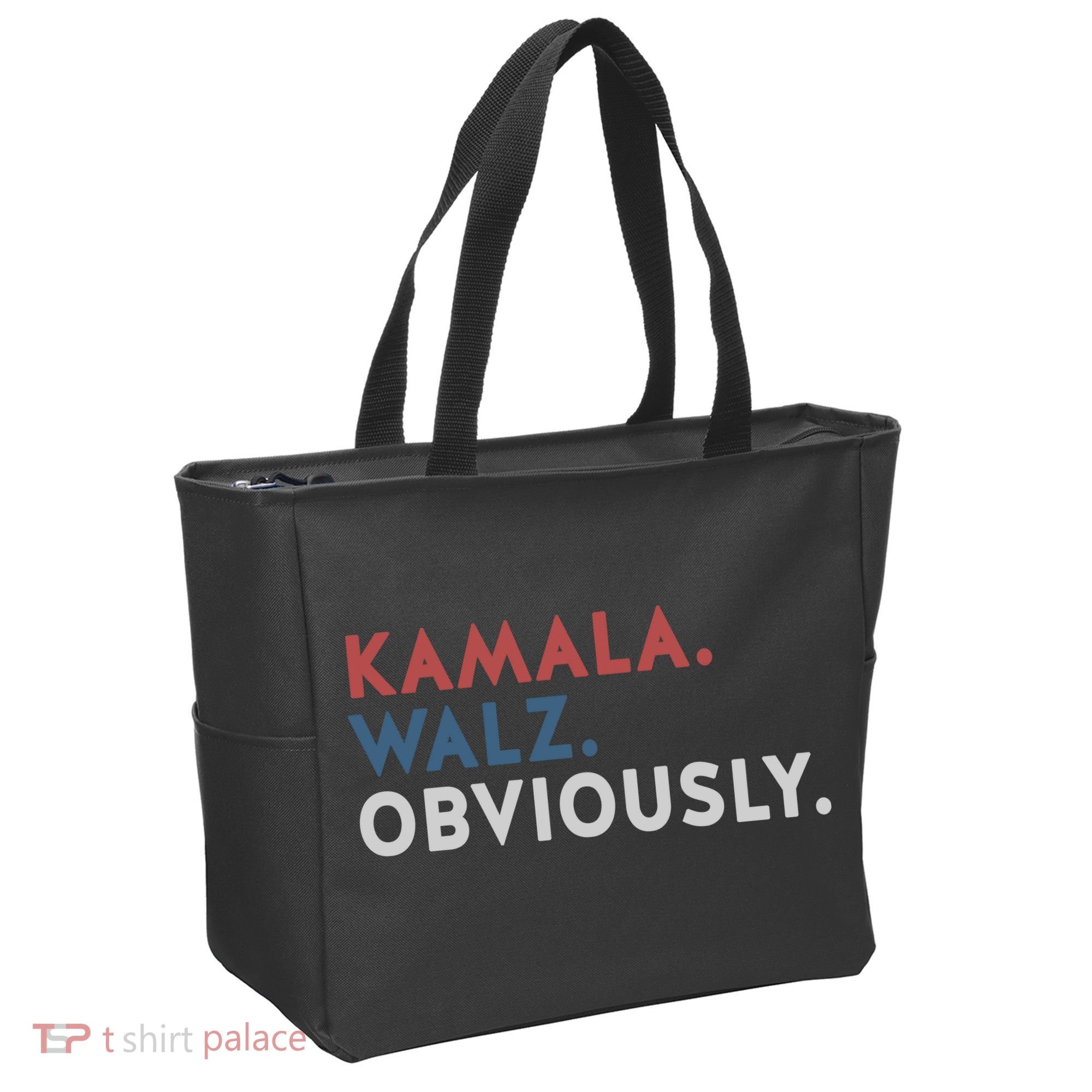 Kamala Harris Tim Walz Obviously 2024 Election Tote Bag