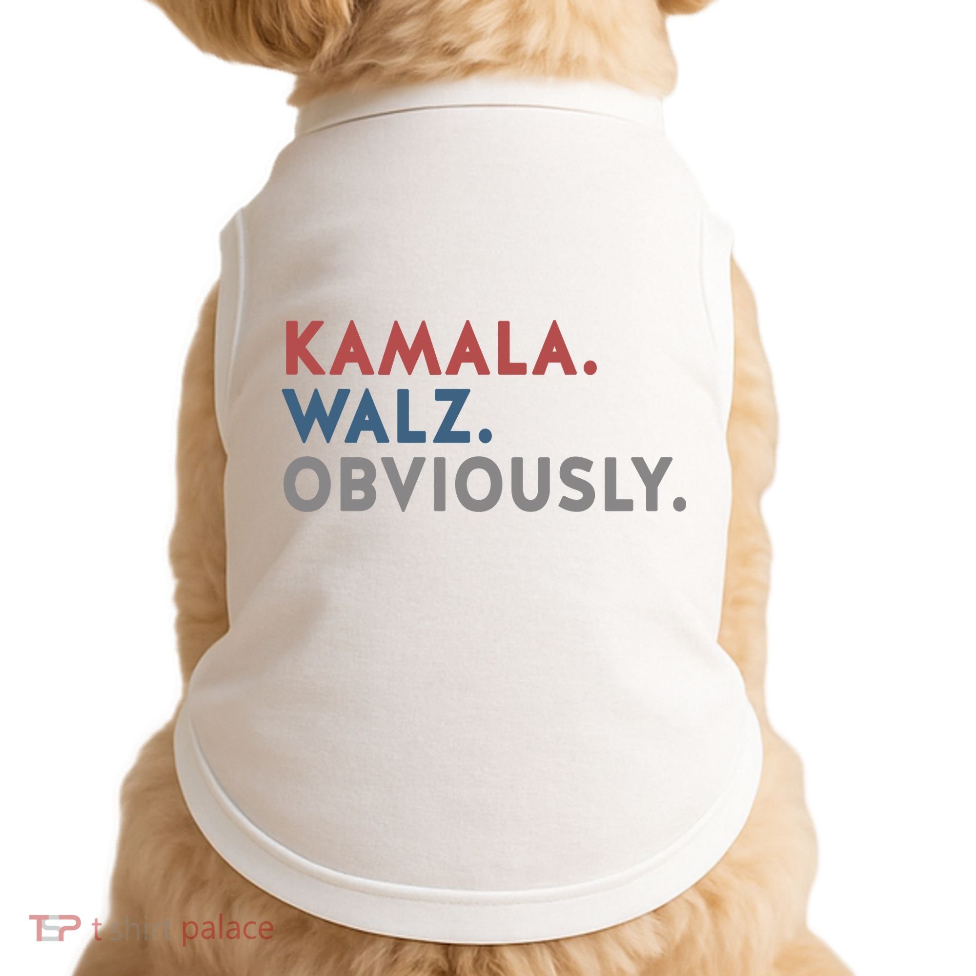 Kamala Harris Tim Walz Obviously 2024 Election Doggie Tank