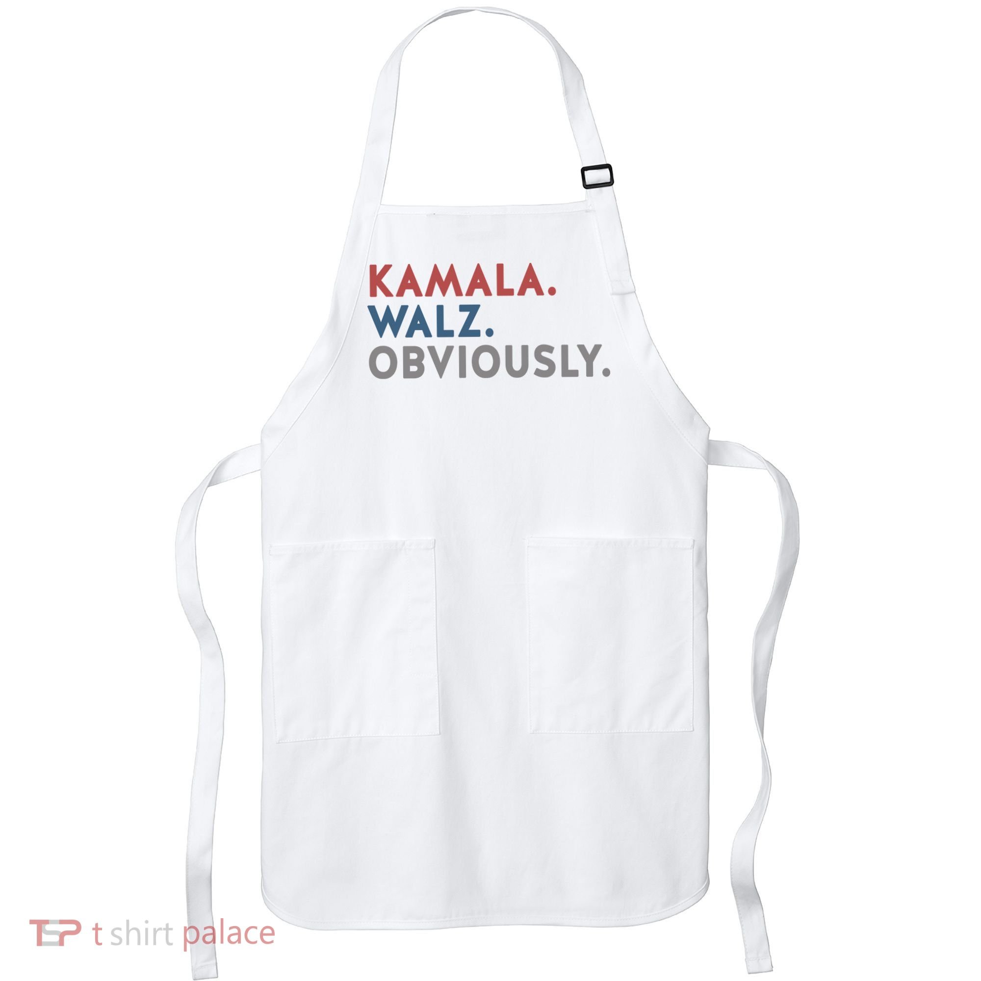 Kamala Harris Tim Walz Obviously 2024 Election Apron