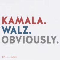 Kamala Harris Tim Walz Obviously 2024 Election Apron thumb 3