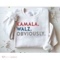 Kamala Harris Tim Walz Obviously 2024 Election Sweatshirt thumb 2