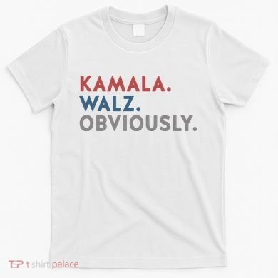 Kamala Harris Tim Walz Obviously 2024 Election T-Shirt