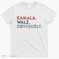 Kamala Harris Tim Walz Obviously 2024 Election T-Shirt thumb 0