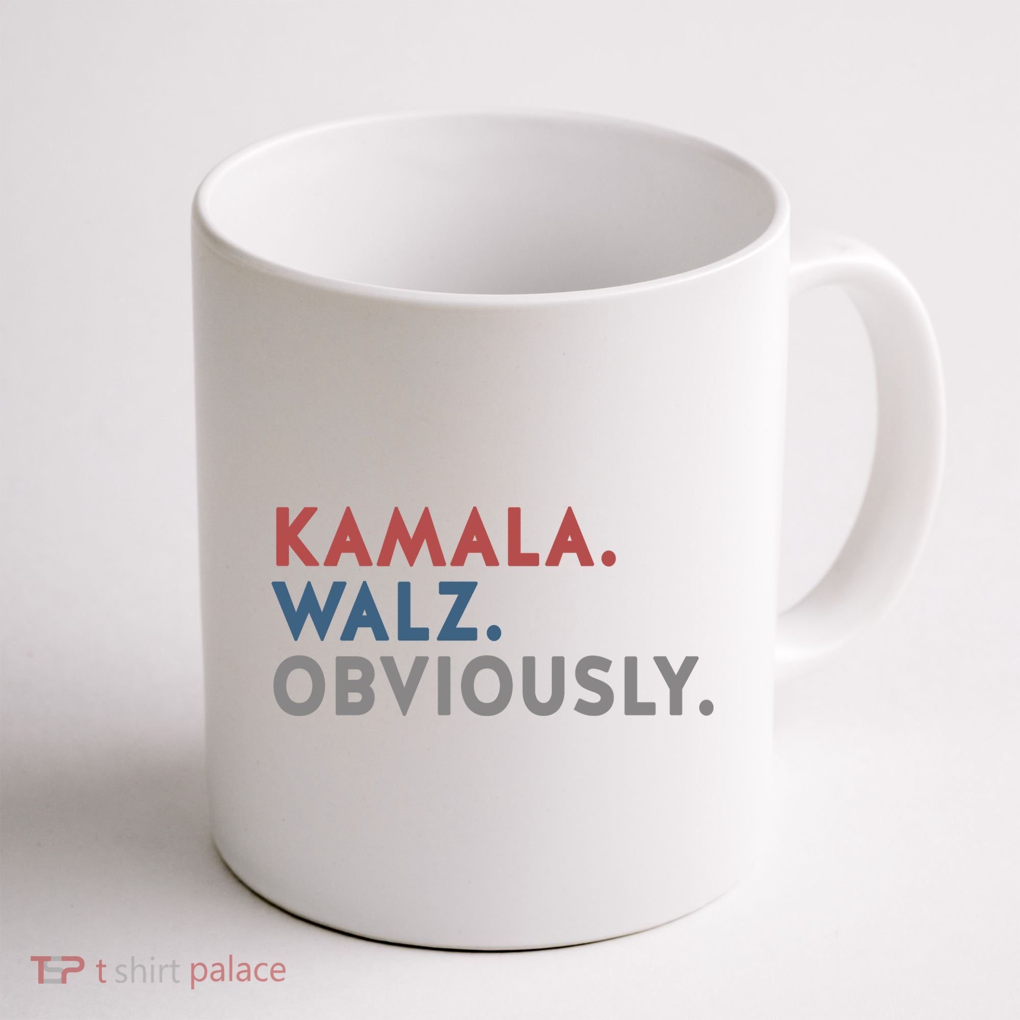 Kamala Harris Tim Walz Obviously 2024 Election Coffee Mug