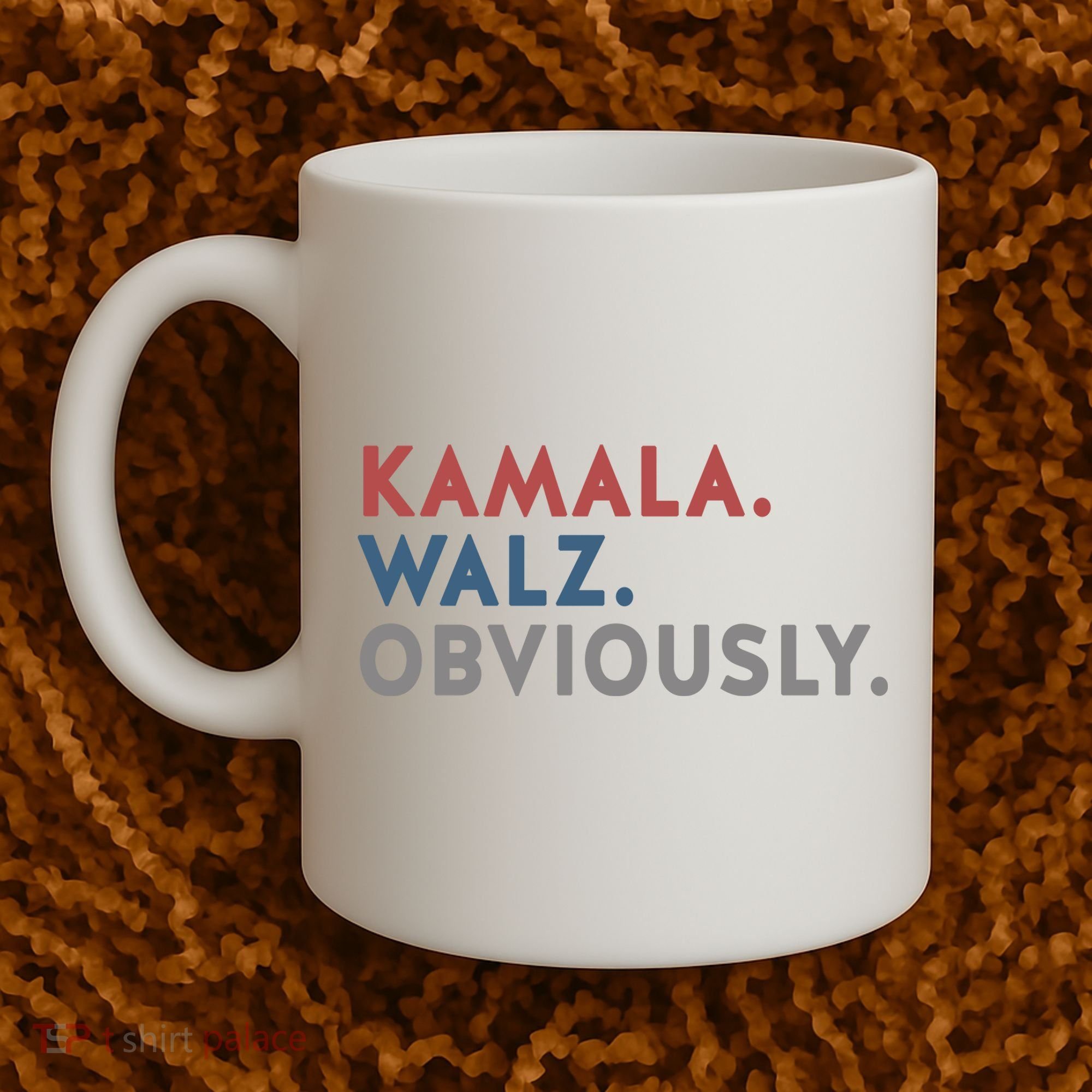 Kamala Harris Tim Walz Obviously 2024 Election Coffee Mug