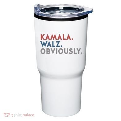 Kamala Harris Tim Walz Obviously 2024 Election Tumbler