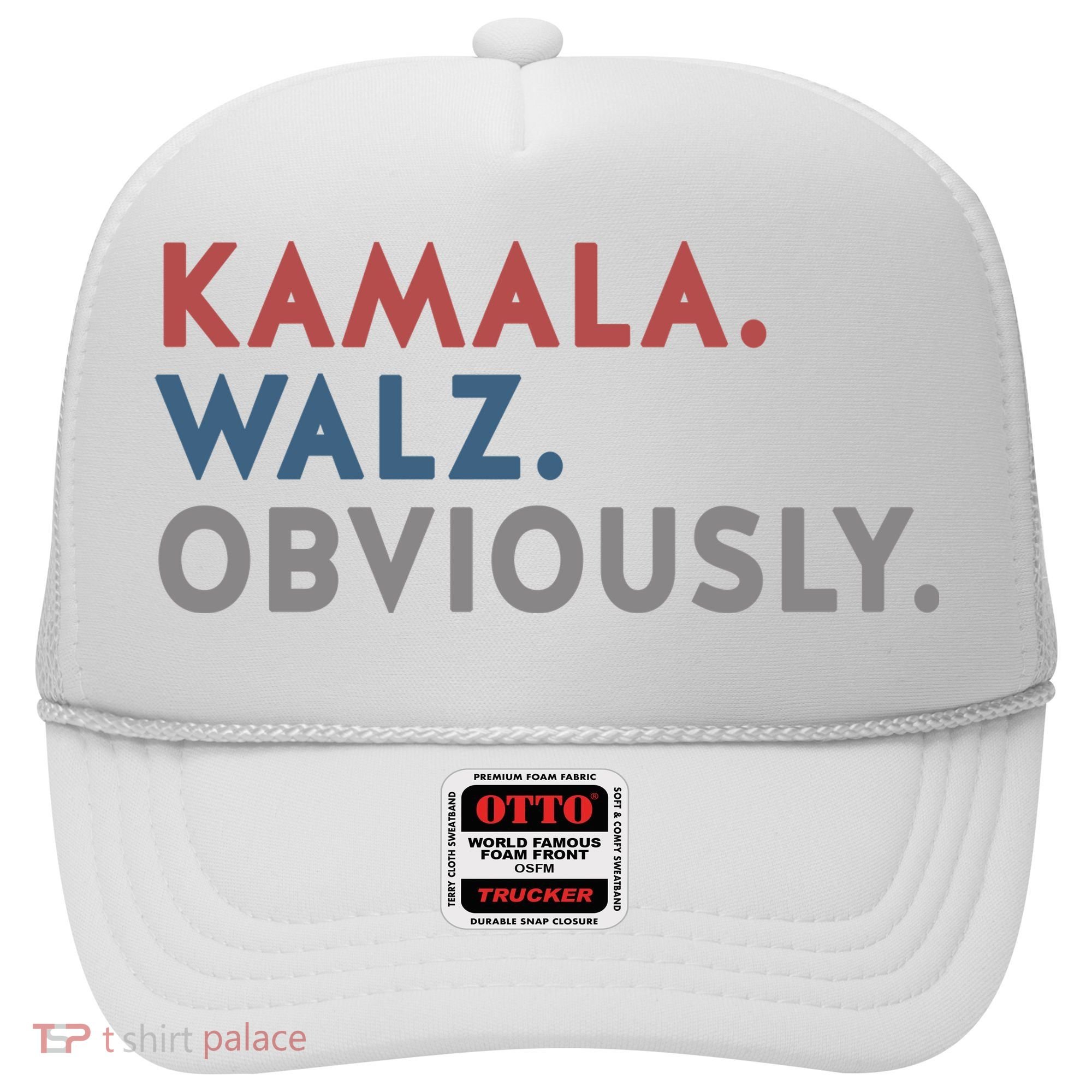 Kamala Harris Tim Walz Obviously 2024 Election Hat