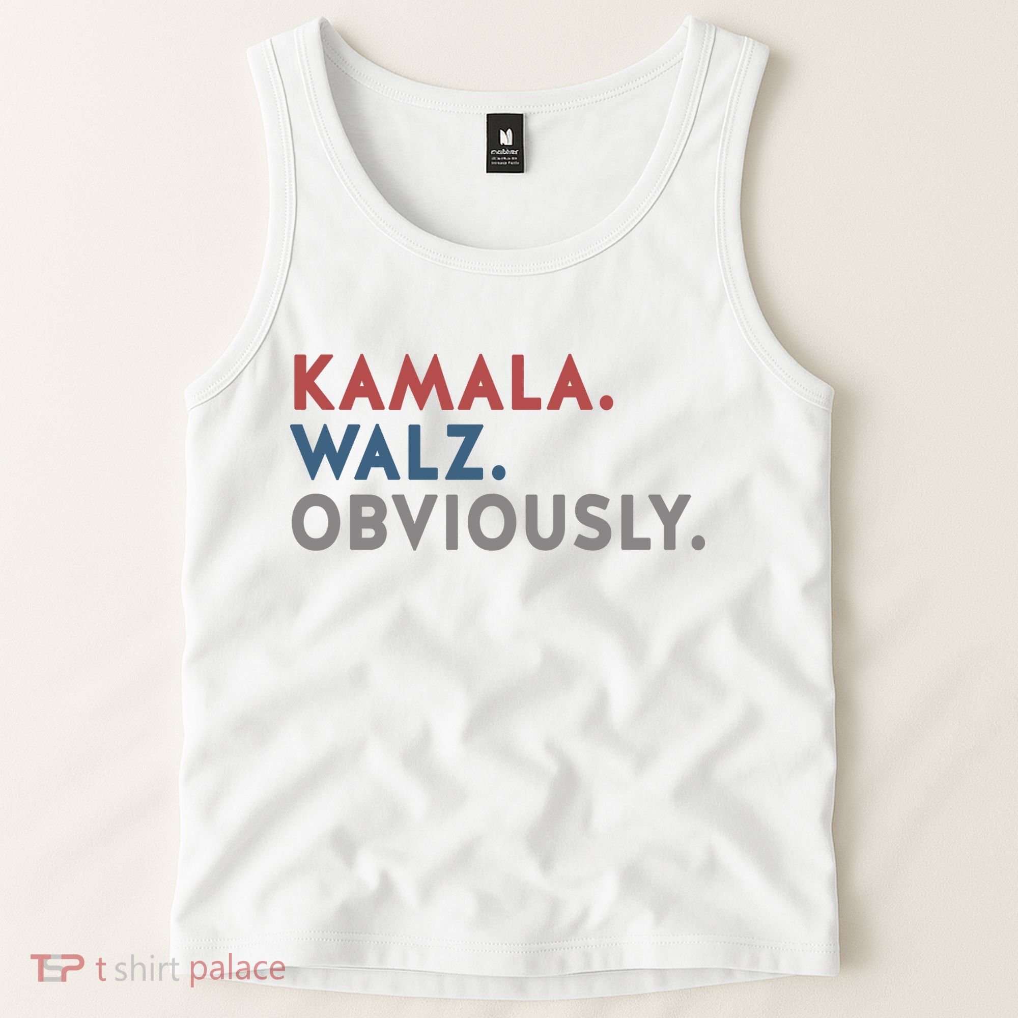 Kamala Harris Tim Walz Obviously 2024 Election Tank Top