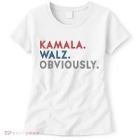 Kamala Harris Tim Walz Obviously 2024 Election Women's T-Shirt thumb 0