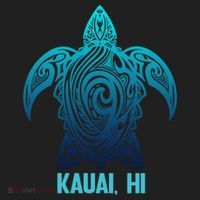 Kauai Hawaii Tribal Sea Turtle Hawaiian Surfer Scuba Diving Gift Hat thumb 2
