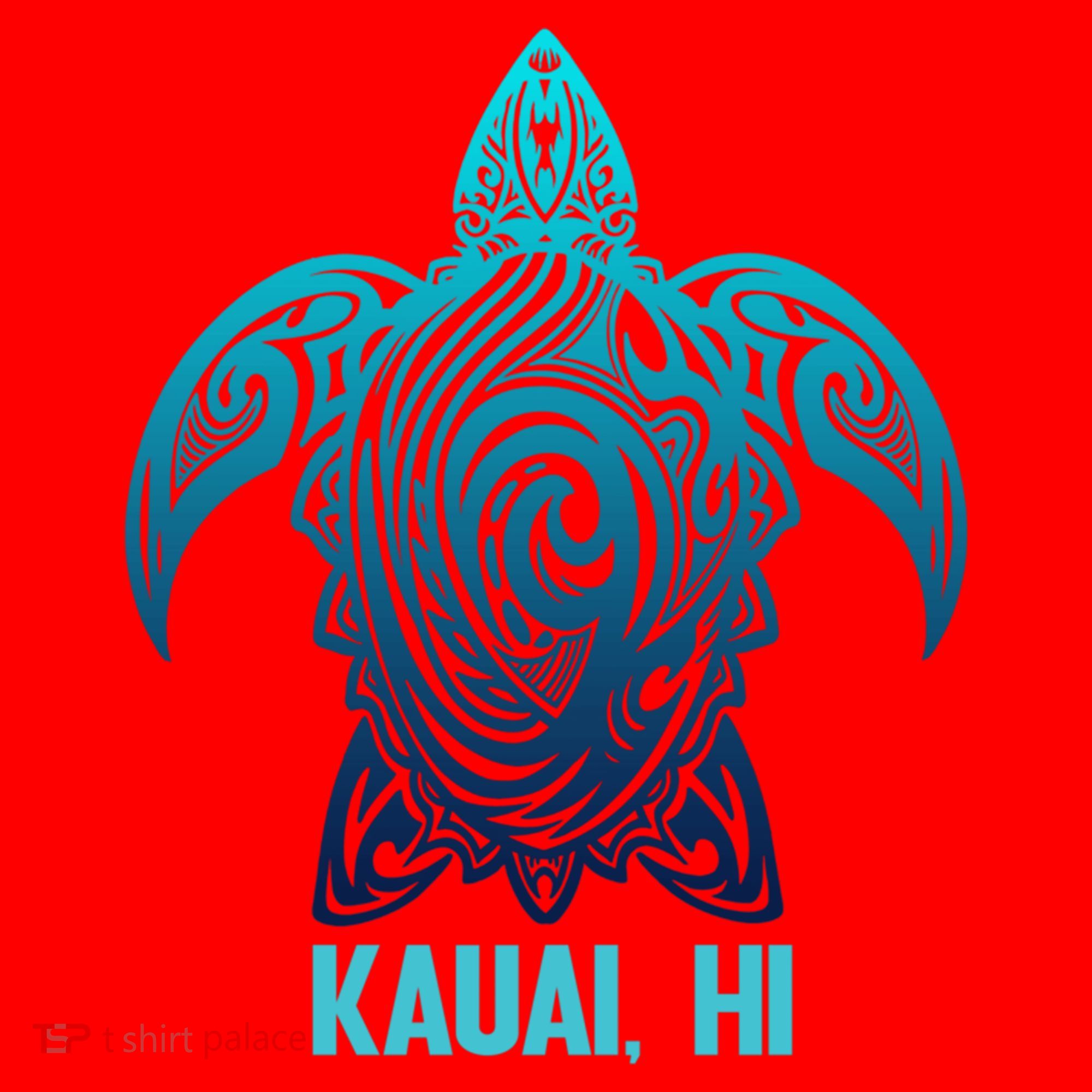 Kauai Hawaii Tribal Sea Turtle Hawaiian Surfer Scuba Diving Santa Hat